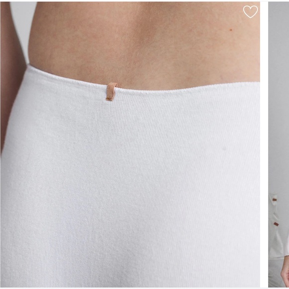 LUNYA BNWT Seamless Modal Bikini in Sincere White Size L - Picture 4 of 5